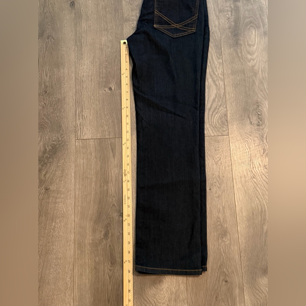 NYDJ Marlyn straight dark wash jeans size 2p - Picture 5 of 8
